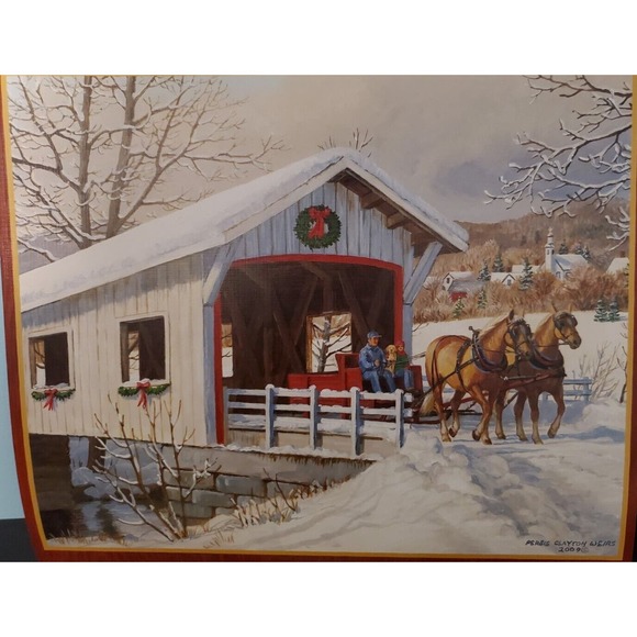 The LANG Companies Covered Bridge 2011 Calendar - Picture 11 of 11